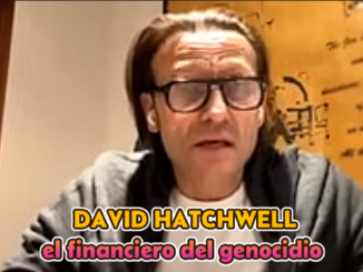 Denuncia pública de un financiador del genocidio